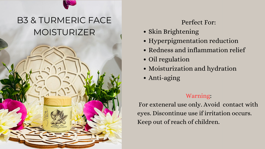 B3 & Turmeric Face Moisturizer