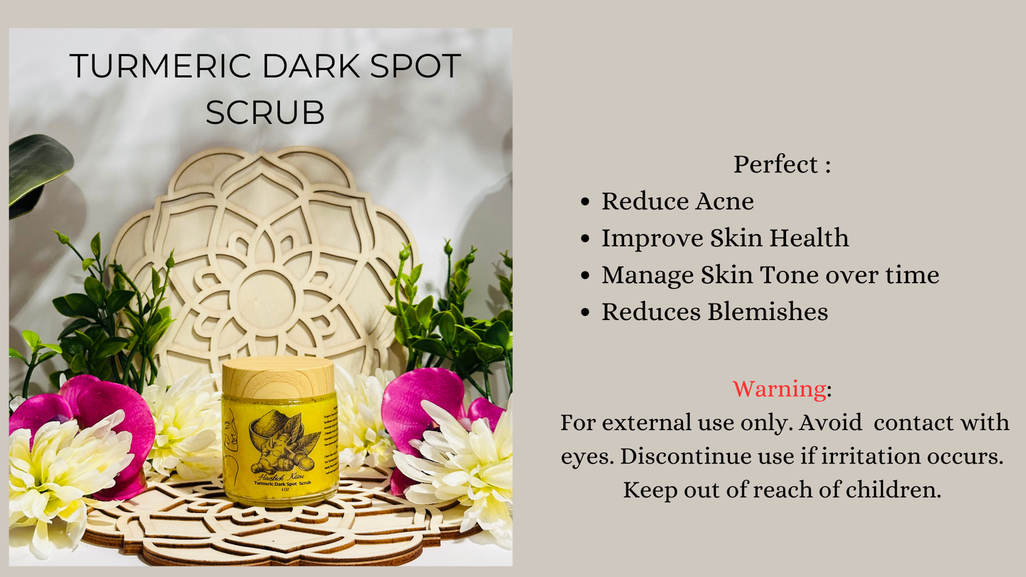 Turmeric Dark Spot Scrub