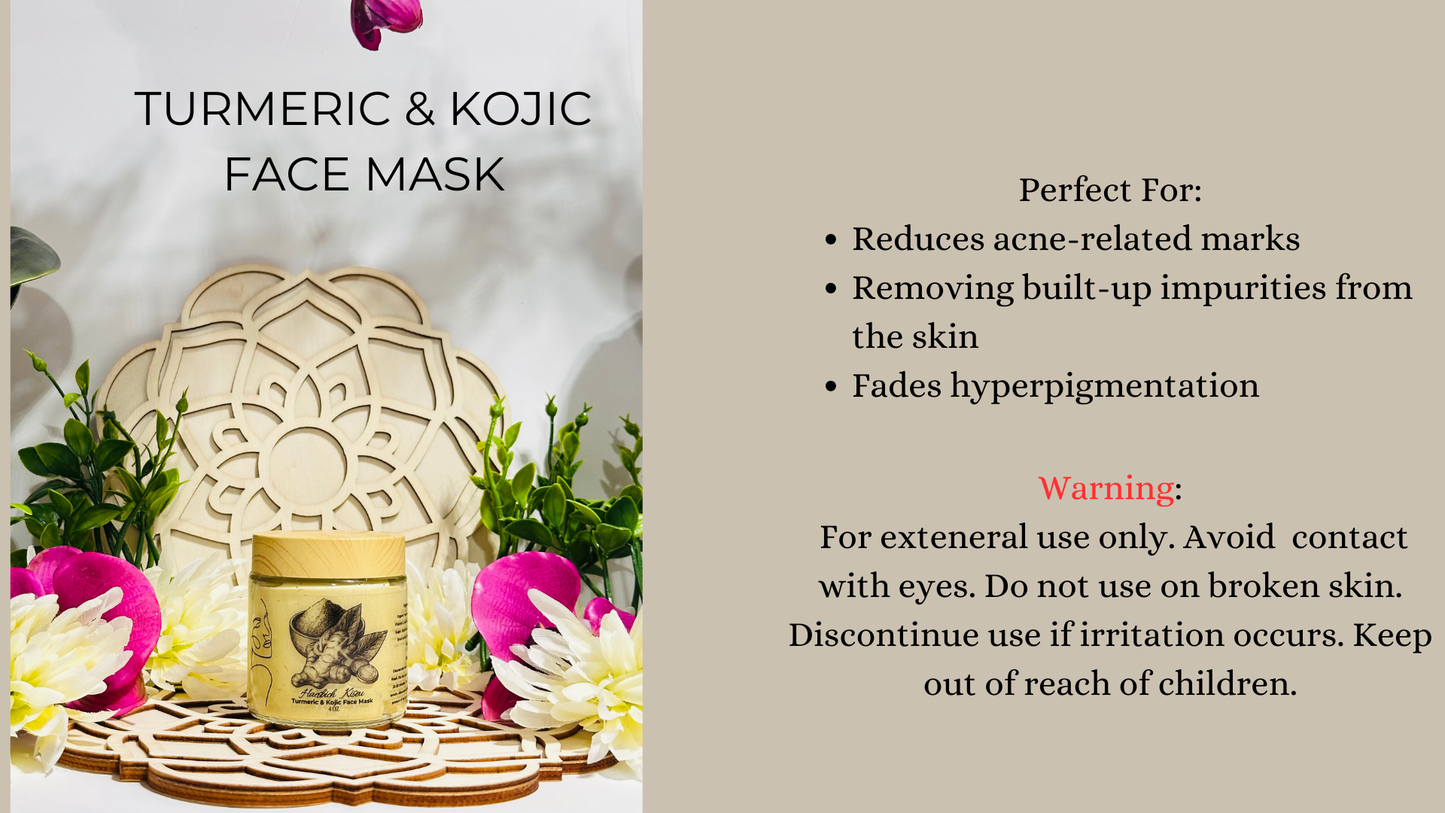 Turmeric & Kojic Face Mask